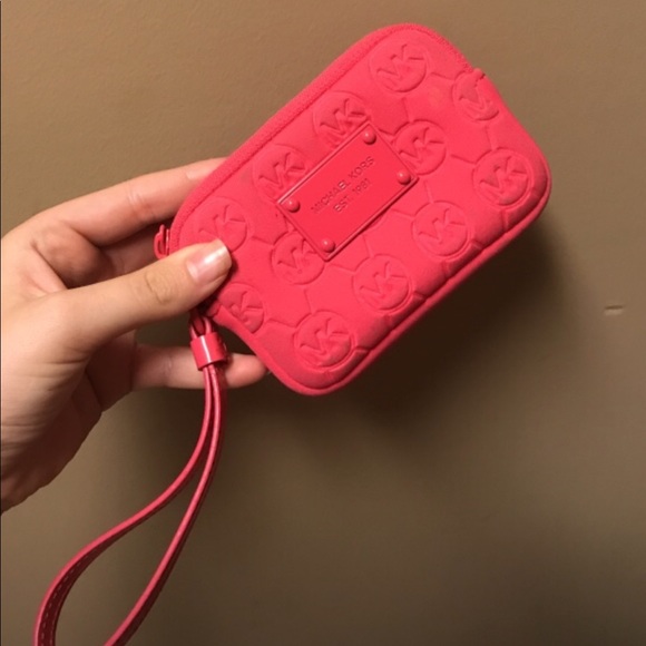 KORS Michael Kors Accessories - Pink Michael Kors wristlet